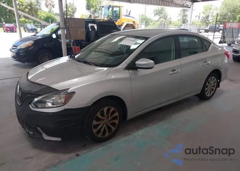2018 Nissan Sentra Sv from USA, damaged, VIN 3N1AB7AP5JY225446